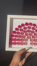 Load and play video in Gallery viewer, Pink Ombré Rainbow Shadow Box | Breast Cancer Awareness
