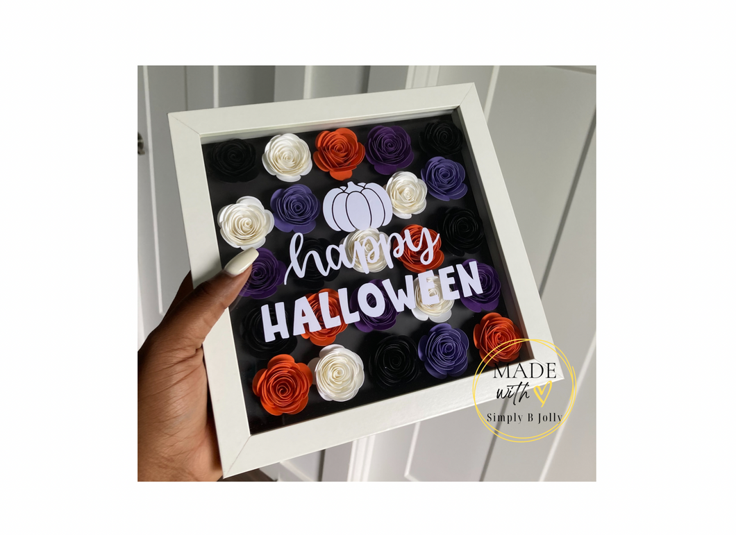 “Happy Halloween” Shadow Box | Halloween Collection