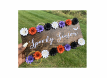 Load image into Gallery viewer, “Spooky Season ” Wood Sign | Halloween Collection
