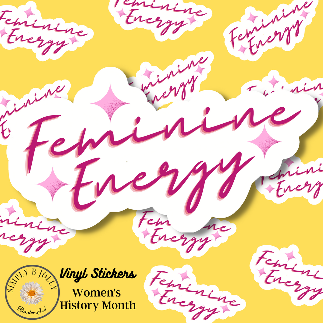 Feminine Energy Sticker